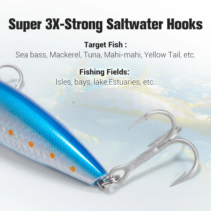 NOEBY Suspending Minnow 135mm 30g Fishing Lure Artificial | SAMAG