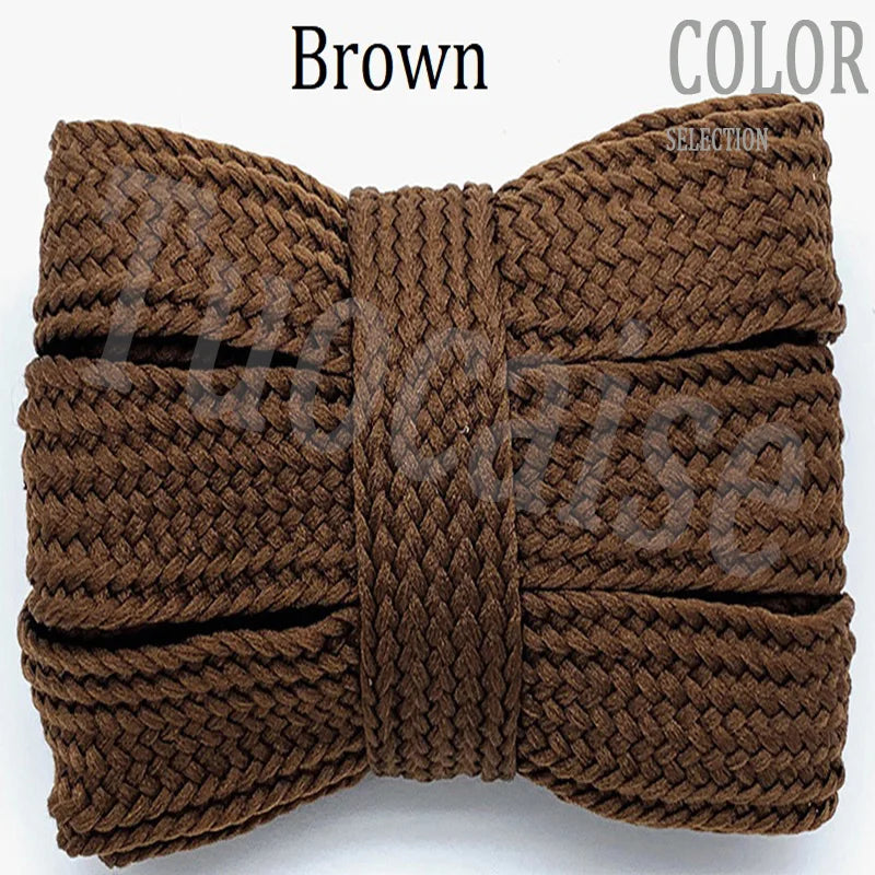 Flat Wide Shoelaces 2cm 1Pair Thick Soft Casual Sneakers Running Sports Shoe Laces 100/120/140/160CM Fashion Shoes Accessories