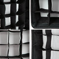 AMBITFUL 22x90cm 9"x 35" 30x120cm 12"x47" 35x160cm 14"x63" Rectangle Strip Softbox Honeycomb Grid (Does not include softbox)