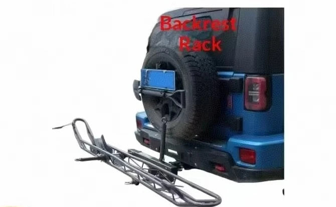 Car Off-road Motorcycle Rack Trailer Rear Mount Lightweight Portable Carrier for Electric Vehicle