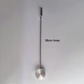 L40cm Long gooseneck 3W Led Wall Light Bedside Led Wall Lighting Black Switch hose AC90-260V 110V 220V reading Lights book lamp