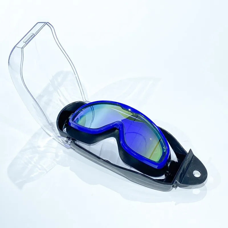 Unisex Large-Frame Waterproof Anti-Fog HD Diving Goggles | SAMAG