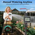 30-5m LCD Quick Connect Atomizing Sprinkler Timer Irrigation Kit Custom Automatic Watering System Flexible Adjustment Nozzle