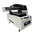 40*50CM Industrial Automatic Digital UV Flatbed Printer, Energy Efficient CMYK White Color Roll to Roll Printing Machine
