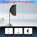 50x70cm Softbox 45W/70W Bulb Photography Studio Photo Lighting Kit Continuous Light System For Camera With  Remote Control