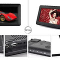 LEADSTAR D7 Rechargeabl 7 inch Portable Television Mini Digital Tv  DVBT2 ISDB-T Full Segment H265/Hevc 800x480 For Brazil Chile