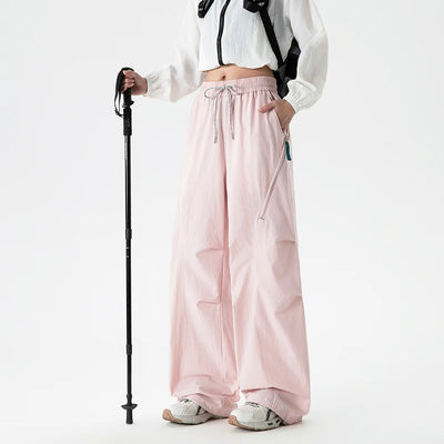 CHRLCK Women's Loose Cargo Pants Quick Drying Hiking | SAMAG