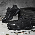 Men's Military Tactical Boots Army Boots Men Side Zipper Military Boots Men Anti-Slip Ankle Boots Work Safety Shoes Hiking Shoe