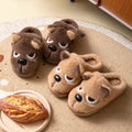 Dog Fluffy Platform Women's Slippers Home Plush Winter Cartoon Designer Woman Shoes Indoor Fuzzy Fur Slides Unisex Soft Non-Slip