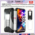 8849 Tank 3 Rugged Smartphone 23800mAh Android 15 512GB 200MP Camera Large Camping Light Waterproof Outdoor 5G Cell Phone 2026