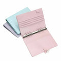 Vintage Refillable Notebook A5 A6 File Folder Notepad Cover Leather Ring Binder Office Documents Organizer Paper Storage