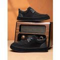Men's Shoes Are Fashionable Brown Casual Shoes Made of Durable Suede Material Comfortable Walking Shoes Suitable for Daily Wear