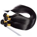 Brazilian Bundles Raw Human Hair Bone Straight Hair Extensions Bulk For Braiding 14-32 Inch Bundles Double Weft Hair Weave