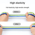 Flat Shoe Laces Without Ties Colored Matte Metal Lock Lazy Shoelaces for Men and Women Casual Shoes Elastic Shoelace 1 Pair