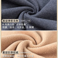 Men's Thermal Underwear Set First Layer 2pcs Heavyweight Velvet Tops + Pants Thickened Warm Skin-friendly Pullovers Set XL-4XL