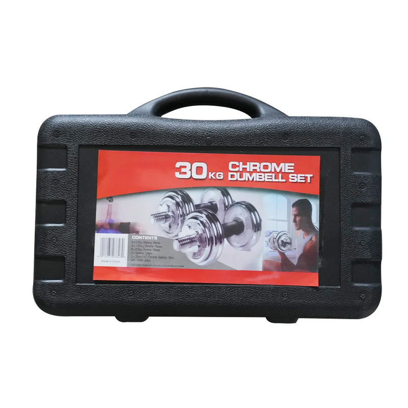 20KG Dumbbell Set Gym Equipment Boxed 30kg Barbell | SAMAG