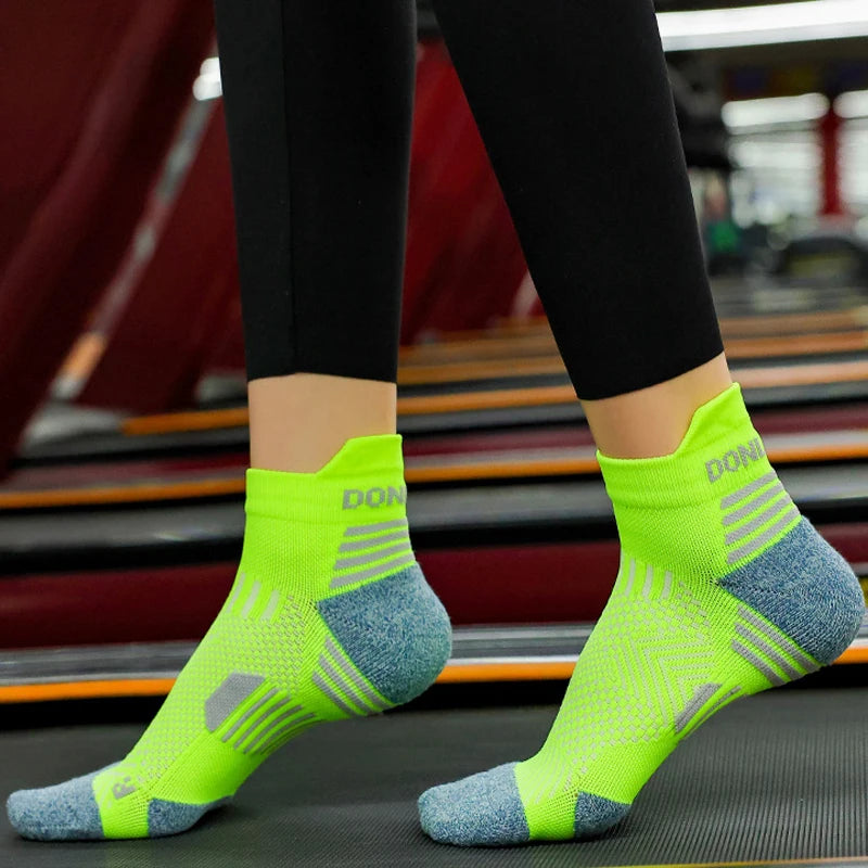 6 Pairs Marathon Running Socks Men Professional Sport | SAMAG