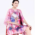19MM 100% Mulberry Silk Nightgowns For Women  sleepwear  Silk Night Dress Long  Nighty Real Plus Size Ladies Silk Pajamas  100kg