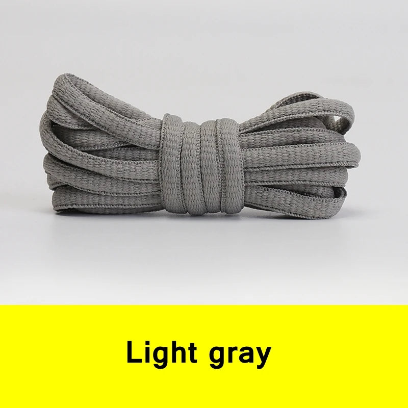 Oval Sneakers Shoe Laces Semicircle Sports Shoelaces Classic Round Shoelace Adult Unisex Woven Casual Boots Laces Shoestrings