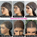 Eva 250 Density 36in 13X6 HD Lace Frontal Wig Curly Pre Plucked Bleached Knots Wigs 5x5 Glueless Ready Wear HD Lace Closure Wigs