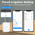 MANHOT WiFi Smart Watering Drip Pump Recharge Battery Irrigation kits Intelligent Sprinkler Drip Irrigation Garden Tools