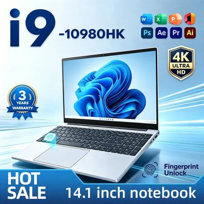 Intel Core i9 10980HK 14.1 Inch Pro Laptop 8C 16T 2.4 | SAMAG