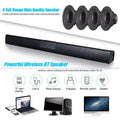 New BS-28B TV Bluetooth Speaker 40W Soundbar Home Theater Wireless 3D Surround Stereo Bass Subwoofer Portable Speakers For Phone