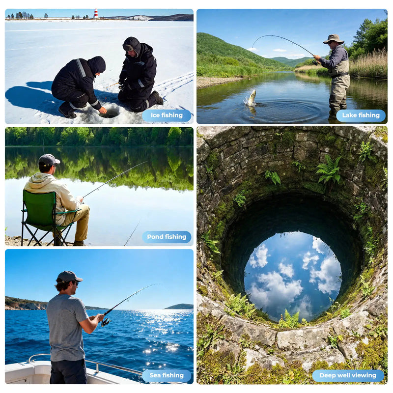 Portable Underwater Visual Fish Finder 4.3" LCD Monitor | SAMAG