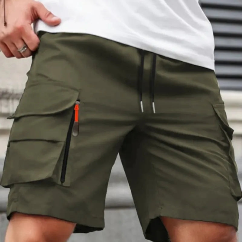 UETEEY Summer Casual Cargo Shorts Men Outdoor Travel | SAMAG