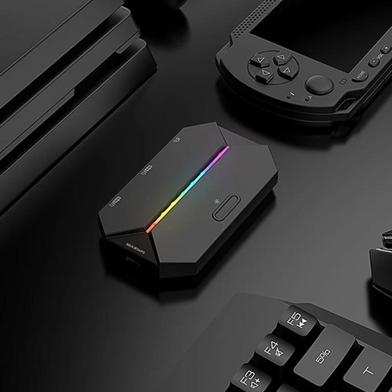 G6L Enduring Practical Parts Components Gaming Keyboard Mouse Converter Portable Wired Mobile Controller Adapter