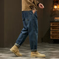 Men's 95% Cotton Jeans Loose Harem Pants Fashion Baggy | SAMAG