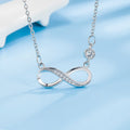 925 Silver 18k Gold Plated Necklace Single Sparkling Zircon Clavicle Chain for Women Wedding Jewelry collares