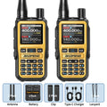 BAOFENG UV-5R Mini Walkie Talkie Bluetooth Programming Frequency Dual PTT Type-C Charging AM FM Long Range Two Way Radio