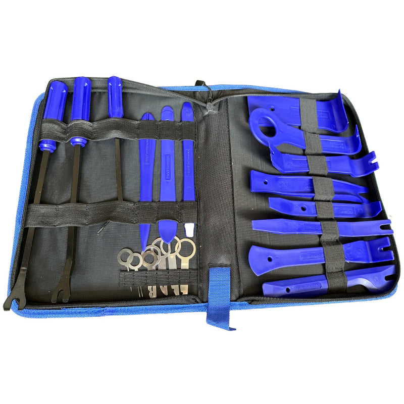 19 PCS Hand Tool Car Disassembly Tools Set DVD Stereo Refit Kits Interior Plastic Trim Panel Dashboard Removal Tool Repair Tools