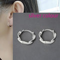 VENTFILLE 925 Sterling Silver CZ Star Moon Asymmetric Hoop Earrings for Women Girls Gold Silver Color Party Jewelry Gifts