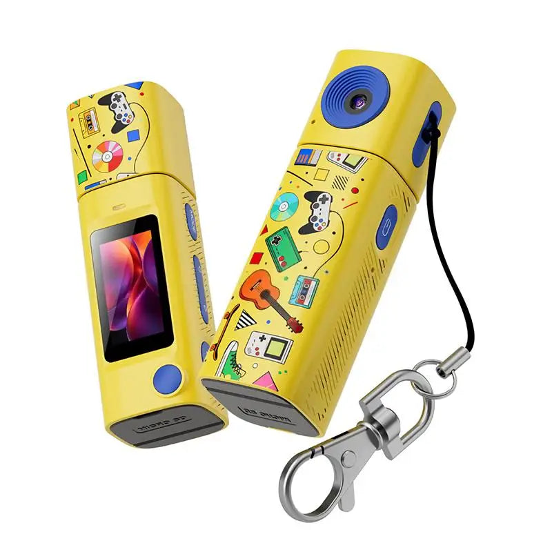 2K HD Mini Camera G10 Thumb Lipstick Series Portable Sports Camcorder for Students Action and Event Recording