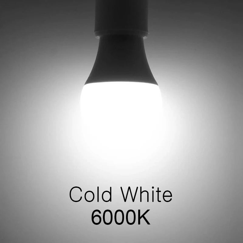 4PCS E27 E14 LED Bulb AC220V SMD2835 3W 6W 9W 12W 15W 18W 20W LED Lamp Cold Warm White Led Bulbs Indoor Lighting