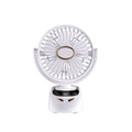 Portable Desktop Wireless Clip-on Electric Fan 2000mAh Battery Outdoor Travel Portable Electric Mini Fan for Baby Stroller Cart