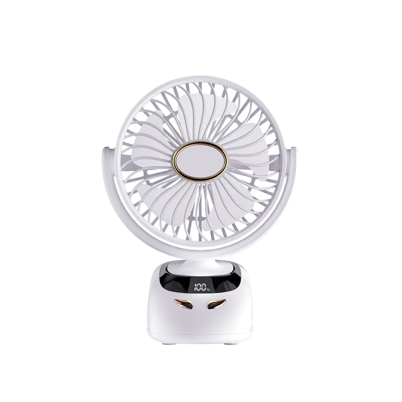 Portable Desktop Wireless Clip-on Electric Fan 2000mAh Battery Outdoor Travel Portable Electric Mini Fan for Baby Stroller Cart