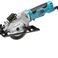 SEESII Mini Circular Saw 4.8A 4000RPM Corded Compact 4 - 1/2" with Laser 45° Bevel Cut and Dust extraction - View 9 | SAMAG