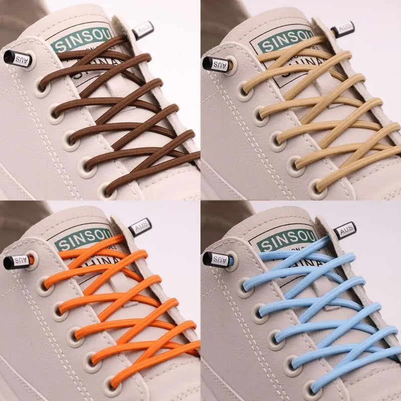 Fashion Creative Shoelace Buckle Elastic Lazy Woven Shoelaces Lazy Shoelace Durable Free Tie Shoelaces Shoelace Accessories
