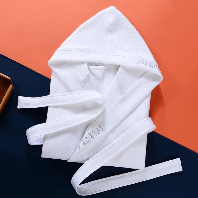 Men's robe cotton bathrobe thick towel fleece Winter Autumn warm lounges pajamas pyjamas gentlemen's homewear male sleepwear