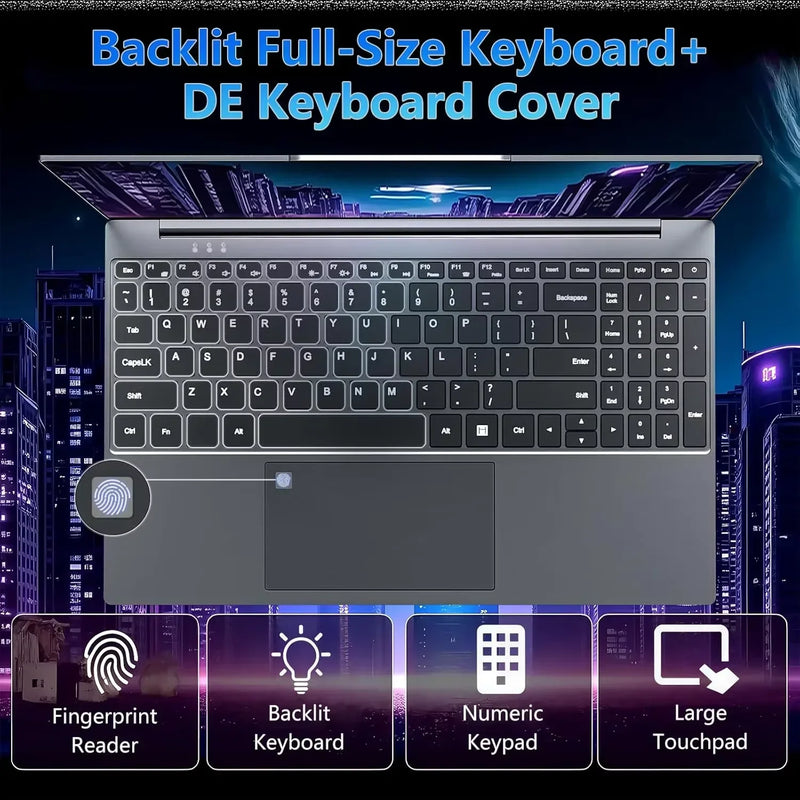 Intel I9-10980HK Gaming Laptop 16GB RAM 1TB M.2 SSD Windows 11 Pro Office Study Portable Notebook Computer