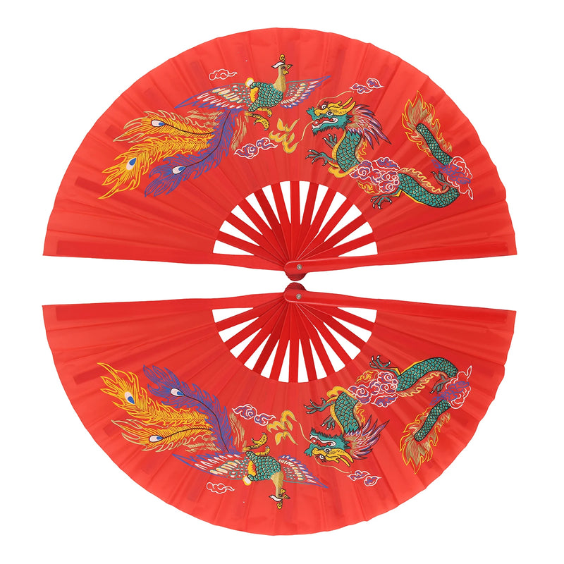 Tai Chi Fan Bamboo Kung Fu Martial Arts 34 Centimeter | SAMAG