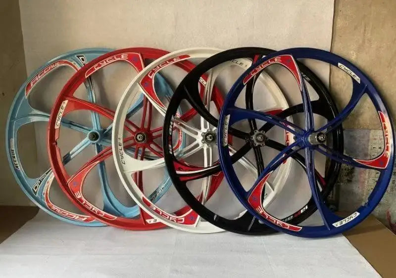24/26 inch bicycle wheel hub magnesium alloy material integrated wheel hub disc brake maximum tire width 2.35