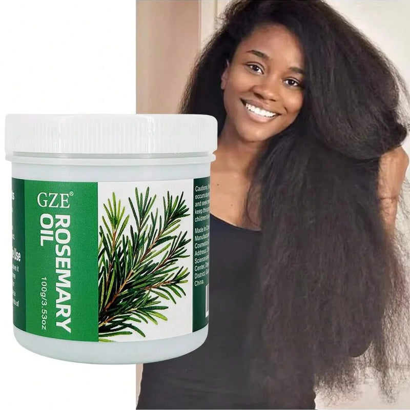 GZE 100% Pure Organic Rosemary Oil Long Lasting Lightweight Hair Essential Oil Moisturizing For Hair Strengthens And Scalp