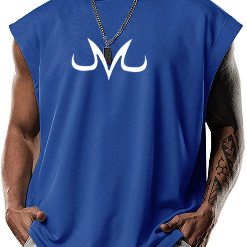 Quick-drying Bodybuilding Vest Men's Gym Bodybuilding Sleeveless Shirt Anime Zt Casual Vest Summer Training Clothing Cotton 2099