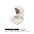 Yinbeini Wedding Ring Box Velvet Jewelry Box Collection Bracelet Necklace Pendant Storage Case Jewelry Display Organizer H030