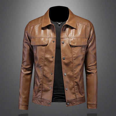 Autumn and Winter New Men's Fashion Handsome with Solid | SAMAG