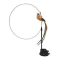 Cat toys cat self-sexy feather suction cup teasing cat stick with bell bird replacement head resistant to bite pet cat dog toys
